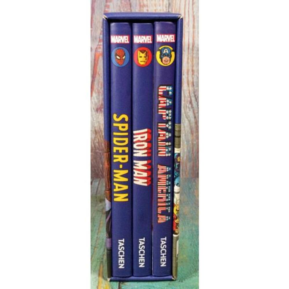Mighty World of Marvel Box Set Spider-Man Iron Man Captain America & Avengers - Picture 2 of 13
